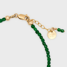 Load image into Gallery viewer, faceted green jade bracelet - exclusive to Bassike