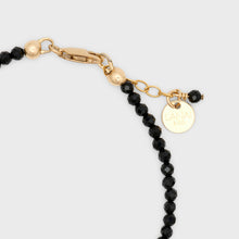 Load image into Gallery viewer, faceted onyx bracelet - exclusive to Bassike