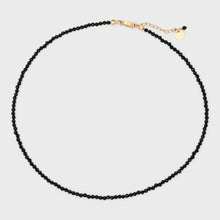 Load image into Gallery viewer, faceted onyx necklace - exclusive to Bassike