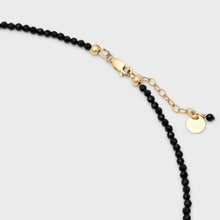 Load image into Gallery viewer, faceted onyx necklace - exclusive to Bassike