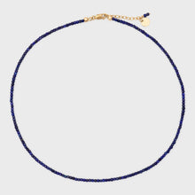 Load image into Gallery viewer, faceted lapis necklace - exclusive to Bassike