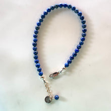 Load image into Gallery viewer, lapis lazuli bracelet
