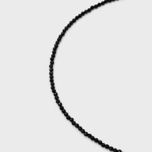 Load image into Gallery viewer, faceted onyx necklace - exclusive to Bassike
