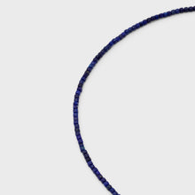 Load image into Gallery viewer, faceted lapis necklace - exclusive to Bassike
