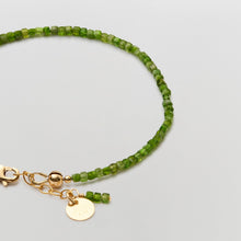 Load image into Gallery viewer, chrome diopside bracelet
