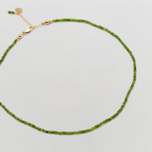 Load image into Gallery viewer, chrome diopside necklace
