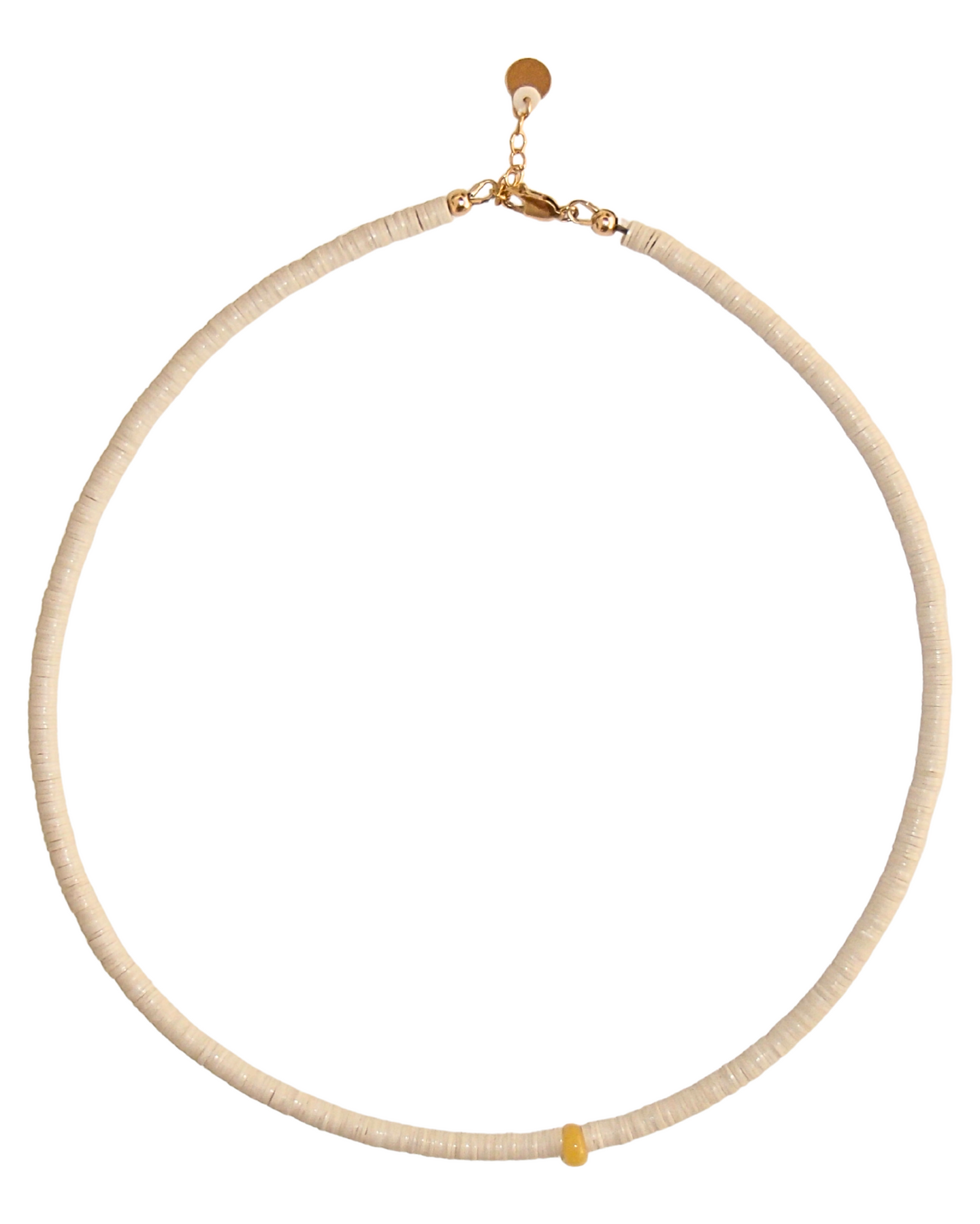 here she comes - recycled vinyl record necklace