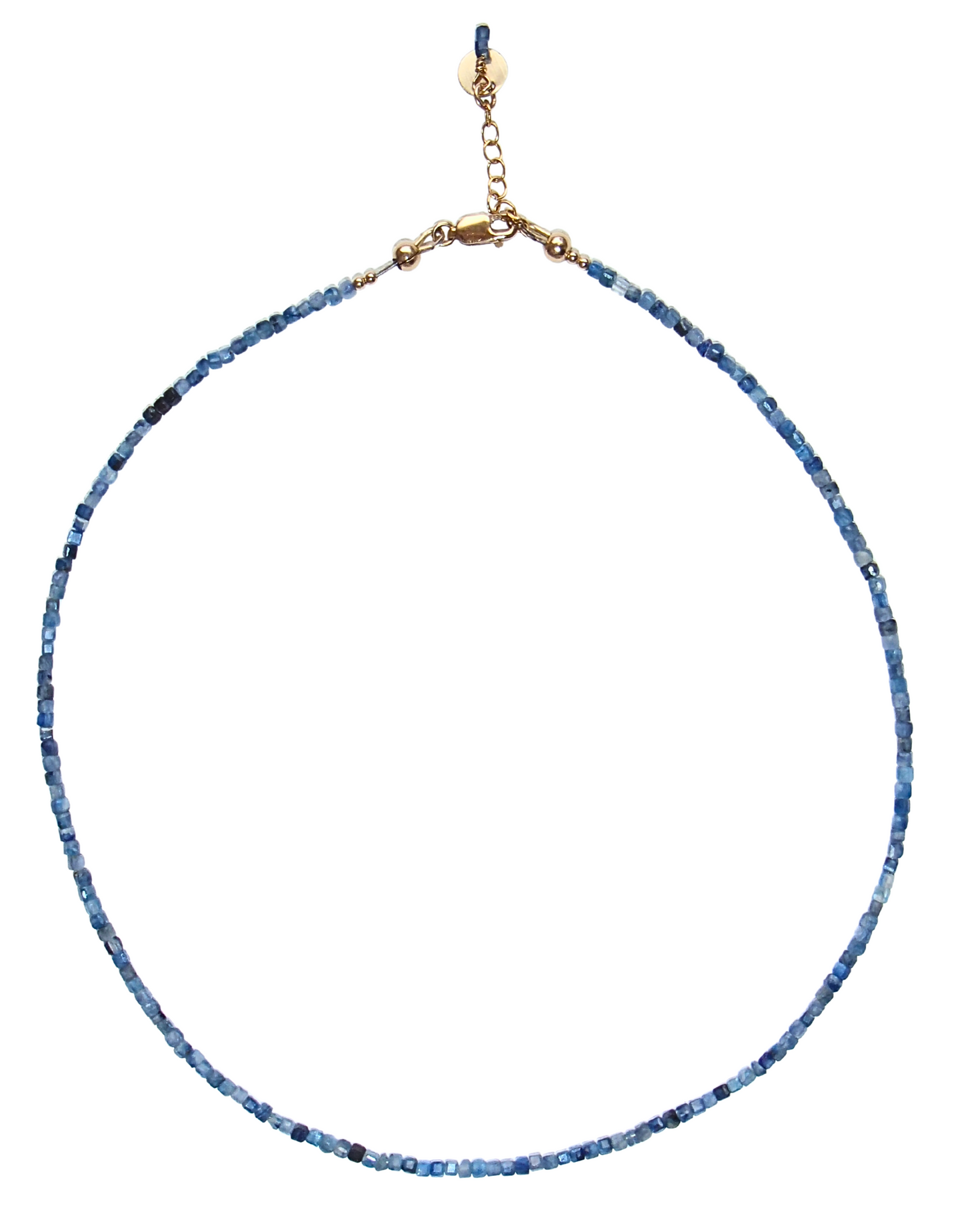 deep end - kyanite necklace