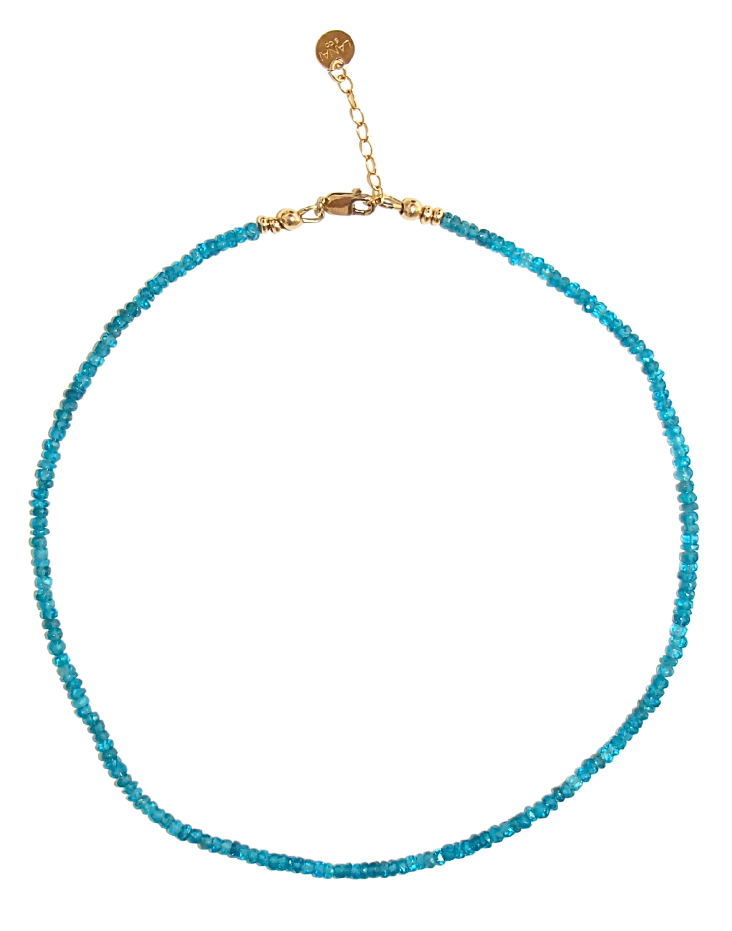 seaside - apatite necklace