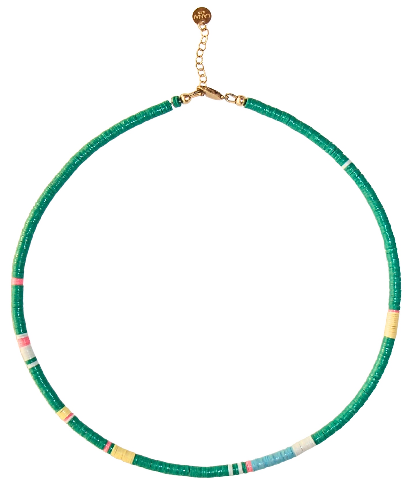 still flamingo - recycled vinyl record necklace